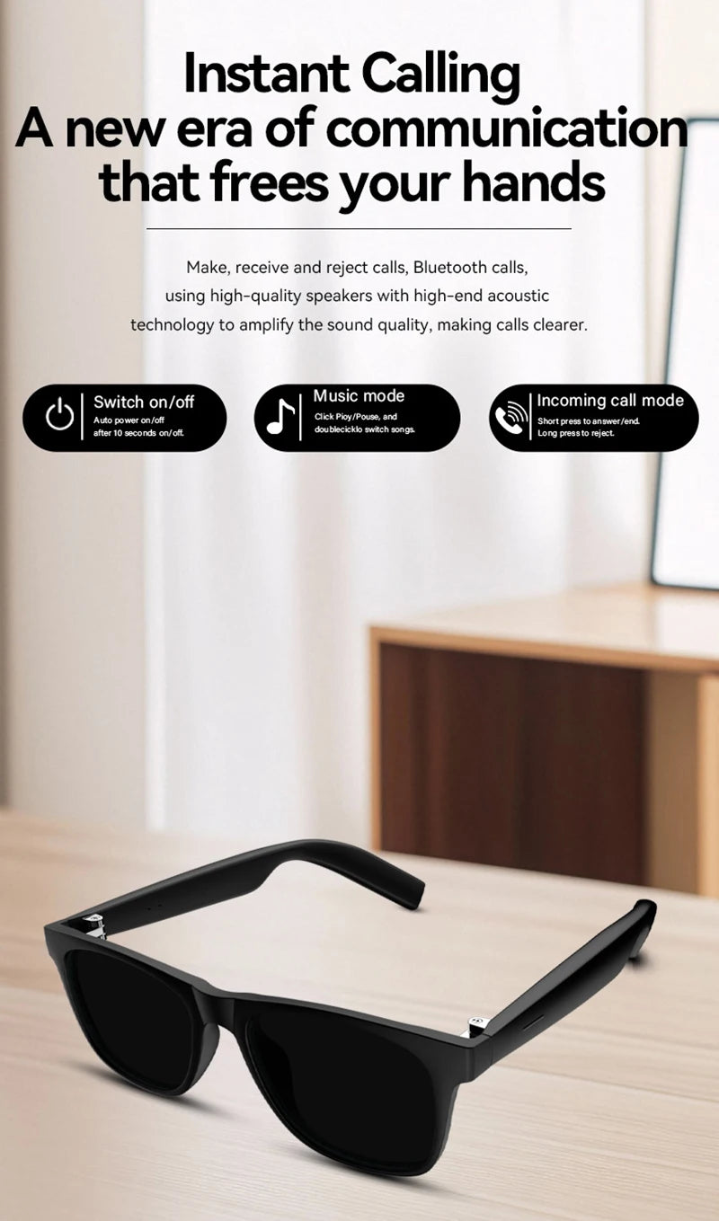 SightSmart Pro Camera Smart Bluetooth Glasses