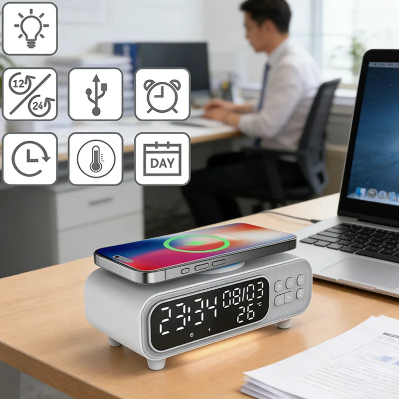 Smart Nightstand Charging Dock Pro
